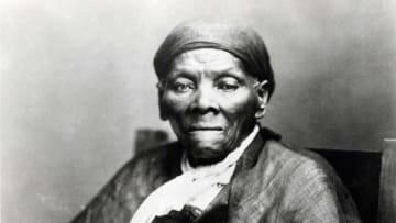 A portrait of Harriet Tubman, the legendary Underground Railroad conductor and Civil War nurse, scout, and spy