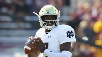 CHESTNUT HILL, MA - SEPTEMBER 16: Brandon Wimbush