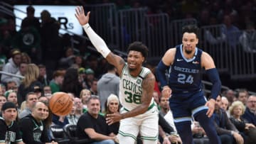Would the Boston Celtics look to acquire Dillon Brooks in the offseason? Mandatory Credit: Bob DeChiara-USA TODAY Sports