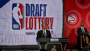 NBA, Mark Tatum, 2019 NBA Draft Lottery OKC Thunder, (Photo by Jeff Haynes/NBAE via Getty Images)