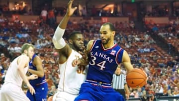 Kansas Jayhawks forward Perry Ellis (34) - Credit: Brendan Maloney-USA TODAY Sports