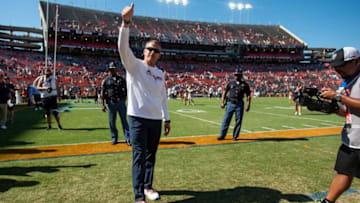 Auburn football fans saw Bryan Harsin tweet out a video of a Deion Sanders speech and assumed he is trolling his upcoming buyout at this point Mandatory Credit: The Montgomery Advertiser