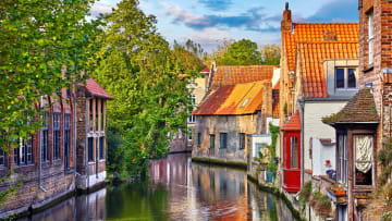 A peek at Bruges, Belgium.