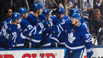 TORONTO, ON - APRIL 16: Auston Matthews