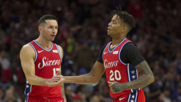 J.J. Redick & Markelle Fultz | Philadelphia 76ers (Photo by Mitchell Leff/Getty Images)