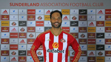 SUNDERLAND, ENGLAND - JANUARY 23: Joleon Lescott is pictured after signing with Sunderland AFC at The Academy of Light on January 23, 2017 in Sunderland, England. (Photo by Ian Horrocks/Sunderland AFC via Getty Images)