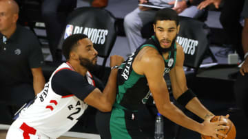 Jayson Tatum, #0, Boston Celtics, (Photo by Kevin C. Cox/Getty Images)
