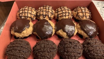 Photo: Sprinkles Girl Scout Cookies inspired Cupcakes.. Image by Kimberley Spinney