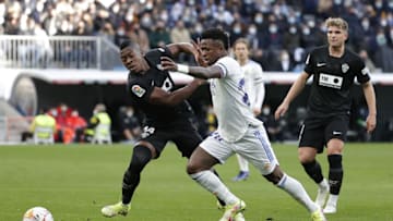 Vinicius Junior (C) of Real Madrid (Photo by Burak Akbulut/Anadolu Agency via Getty Images)