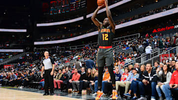 Taurean Prince #12 of the Atlanta Hawks (Photo by Scott Cunningham/NBAE via Getty Images)