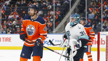 Brendan Perlini #42, Edmonton Oilers Mandatory Credit: Perry Nelson-USA TODAY Sports