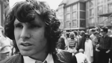 Jim Morrison of The Doors photographed in 1968.