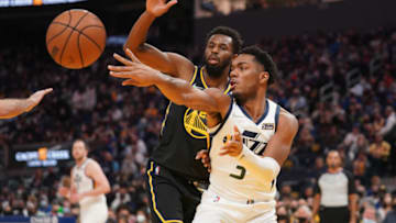 Utah Jazz guard Trent Forrest (Cary Edmondson-USA TODAY Sports)