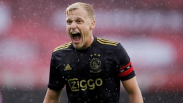 Donny van de Beek of Ajax (Photo by Rico Brouwer/Soccrates/Getty Images)