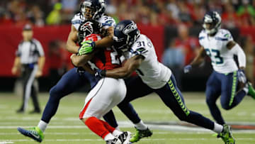 ATLANTA, GA - JANUARY 14: Devonta Freeman