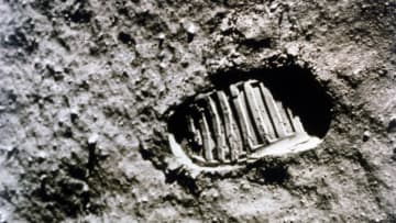 Apollo 11 astronaut Neil Armstrong left the first footprint on the Moon on July 20, 1969.