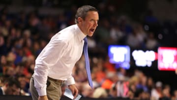 GAINESVILLE, FL - DECEMBER 22: Head coach Mike White of the SEC basketball Florida Gators. (Photo by Alex Menendez/Getty Images)