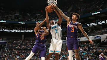 Charlotte Hornets Bismack Biyombo (Photo by Brock Williams-Smith/NBAE via Getty Images)