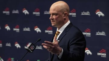 Nathaniel Hackett, Denver Broncos. (Mandatory Credit: John Leyba-USA TODAY Sports)