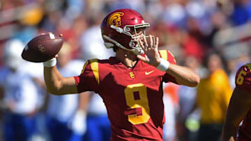 USC Trojans quarterback Kedon Slovis. (Jayne Kamin-Oncea-USA TODAY Sports)