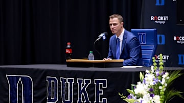 Duke basketball head coach-in-waiting Jon Scheyer (Photo by Grant Halverson/Getty Images)