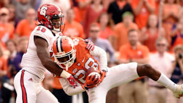 CLEMSON, SC - OCTOBER 15: Cornerback Marcus Edmond