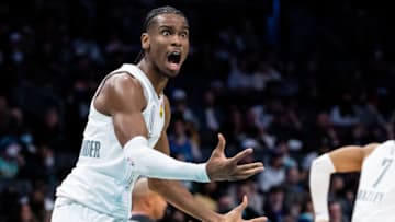 Shai Gilgeous-Alexander #2 of the Oklahoma City Thunder (Photo by Jacob Kupferman/Getty Images)