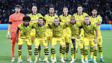 Borussia Dortmund will face Wolfsburg on Saturday. (Photo by Xavier Laine/Getty Images)