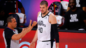 LA Clippers Ivica Zubac (Photo by Kevin C. Cox/Getty Images)