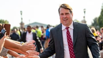 Head coach Will Muschamp of the South Carolina Gamecocks. (Photo by Carmen Mandato/Getty Images)
