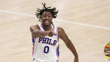 Philadelphia 76ers, Tyrese Maxey Mandatory Credit: Dale Zanine-USA TODAY Sports