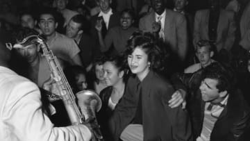 The Santa Cruz town elders probably would've been alarmed by the audience's enthusiasm for Big Jay McNeely in 1953.