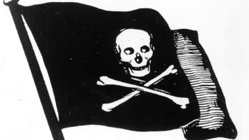 Circa 1750, The skull and crossbones. (Photo by Henry Guttmann Collection/Hulton Archive/Getty Images)