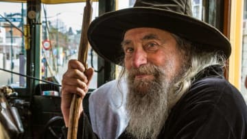 In Christchurch, New Zealand, wizards ride buses, not brooms.