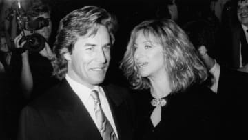 Don Johnson and Barbra Streisand in September 1988.
