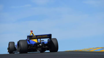SONOMA, CA - SEPTEMBER 14: Alexander Rossi driver of the #27 Andretti Autosport Honda during practice for the Verizon IndyCar Series Sonoma Grand Prix at Sonoma Raceway on September 14, 2018 in Sonoma, California. (Photo by Robert Laberge/Getty Images)