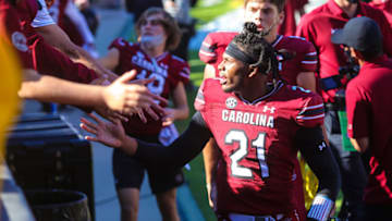 South Carolina Gamecocks defensive back Shilo Sanders (21). Mandatory Credit: Jeff Blake-USA TODAY Sports