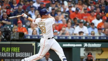 J.D. Davis of the Houston Astros (Photo by Cooper Neill/MLB Photos via Getty Images)