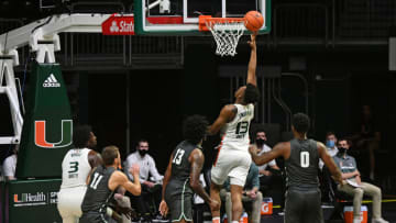 Dec 19, 2020; Coral Gables, Florida, USA; Mandatory Credit: Jasen Vinlove-USA TODAY Sports