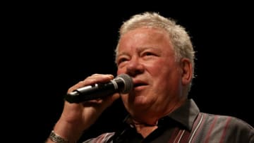 LAS VEGAS, NEVADA - AUGUST 03: Actor William Shatner speaks during "The Original Series" panel at the 18th annual Official Star Trek Convention at the Rio Hotel & Casino on August 03, 2019 in Las Vegas, Nevada. (Photo by Gabe Ginsberg/Getty Images)