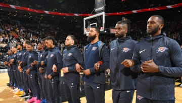 OKC Thunder (Photo by Ron Turenne/NBAE via Getty Images)