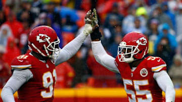 KANSAS CITY, MO - DECEMBER 13: Linebacker Dee Ford