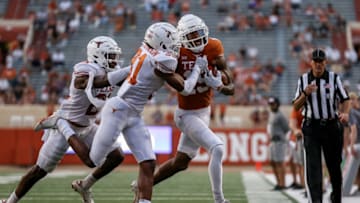 Jamier Johnson, Texas Football (Photo by Tim Warner/Getty Images)