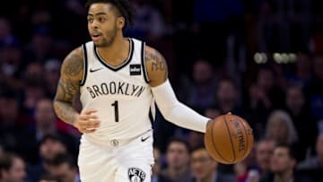 Brooklyn Nets D'Angelo Russell (Photo by Mitchell Leff/Getty Images)