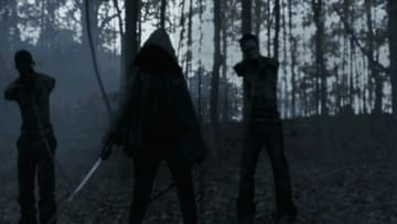 Michonne's pets. The Walking Dead - AMC