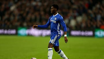 LONDON, ENGLAND - OCTOBER 26: Ola Aina of Chelsea during the EFL Cup fourth round match between West Ham and Chelsea at The London Stadium on October 26, 2016 in London, England. (Photo by Catherine Ivill - AMA/Getty Images)