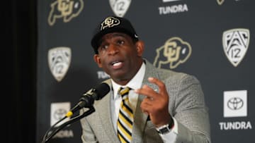 Chris Vannini of The Athletic doesn't agree with Deadspin's harsh assessment of Pac-12 Media Day without Colorado football head coach Deion Sanders Mandatory Credit: Ron Chenoy-USA TODAY Sports