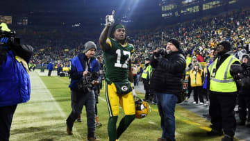 Davante Adams, #17, Green Bay Packers, (Photo by Stacy Revere/Getty Images)