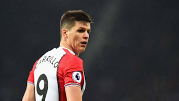 WEST BROMWICH, ENGLAND - FEBRUARY 03: Guido Carrillo of Southampton during the Premier League match between West Bromwich Albion and Southampton at The Hawthorns on February 3, 2018 in West Bromwich, England. (Photo by Tony Marshall/Getty Images)
