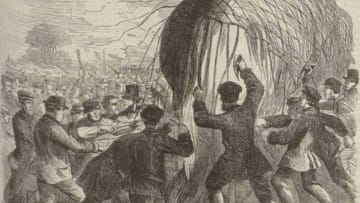 Balloons were serious business in 1864.